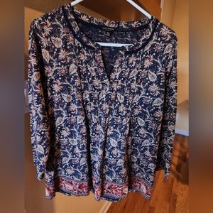 NWT Lucky Brand Women's BOHO Blouse Medium